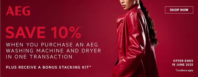 Everyday Offer: Save 10% On AEG Laundry Packages