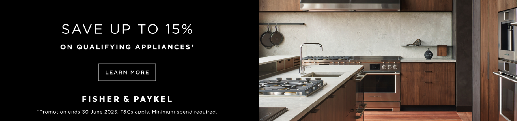 Save Up To 15% On Selected Fisher & Paykel Appliance Packages