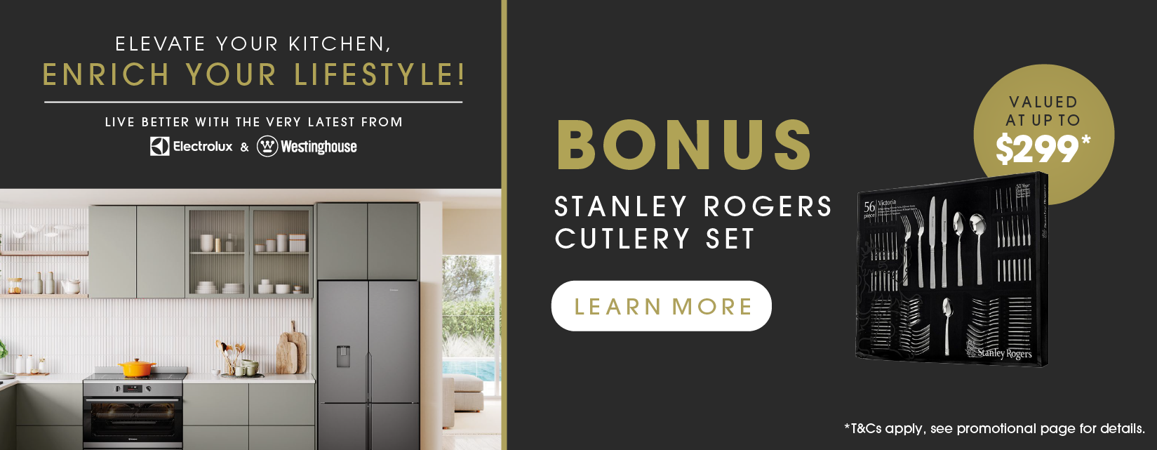 Bonus Stanley Rogers Cutlery Set
