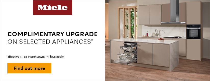 Receive An Upgrade Valued Up To $950 On Selected Miele Appliances