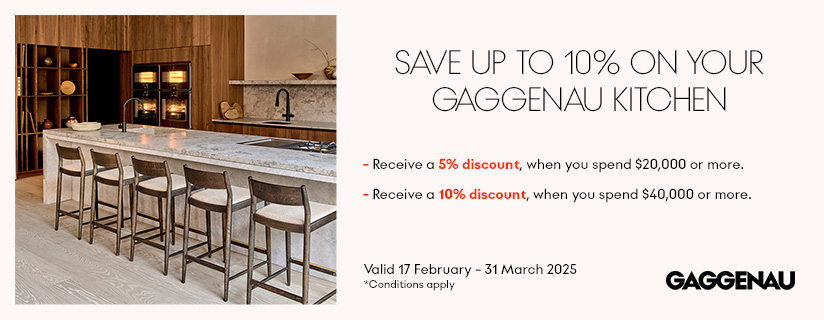 Save Up To 10% On Your Gaggenau Kitchen