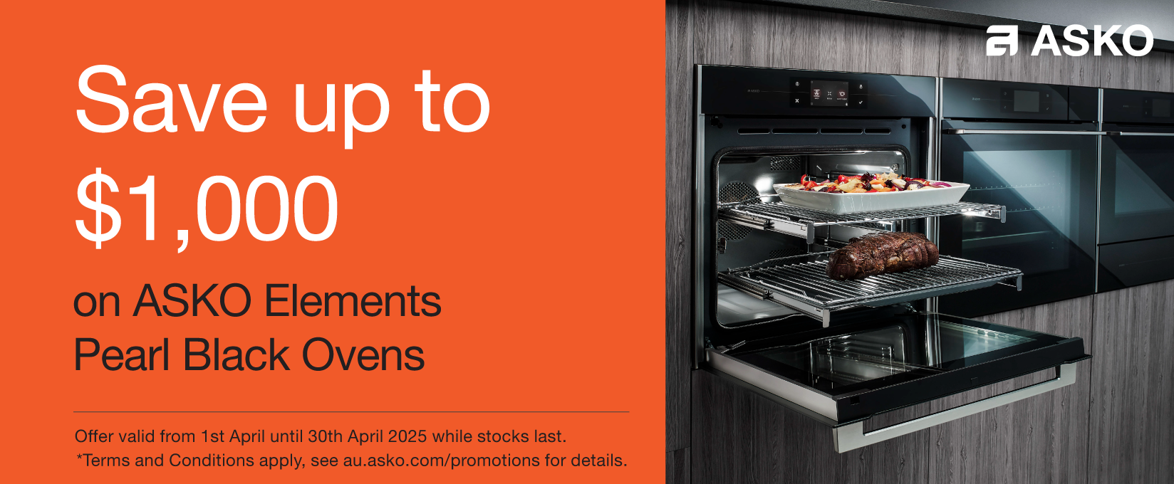 Save Up To $1000 On ASKO Elements Ovens at Elite Appliances