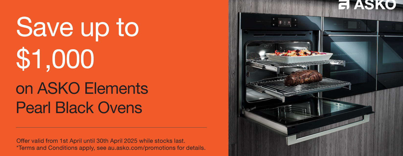 Save Up To $1000 On ASKO Elements Ovens
