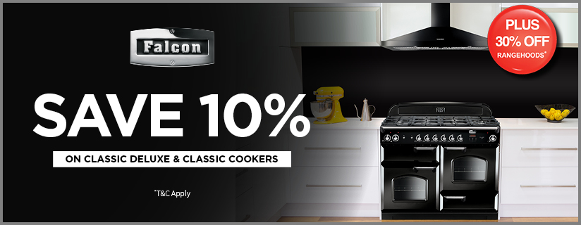 Save 10% On Falcon Classic Deluxe & Classic Cookers