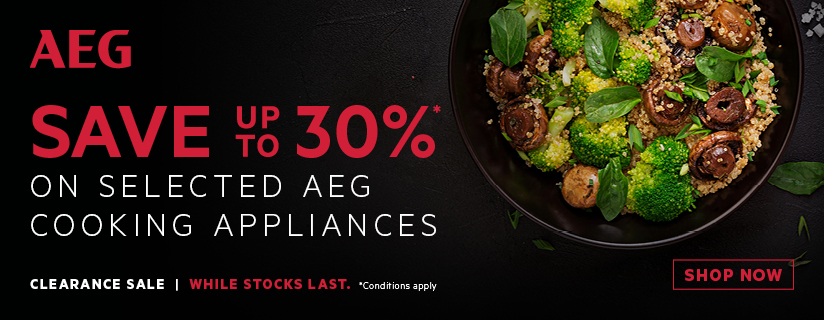 Save Up To 30% Off RRP On Selected AEG Cooking Appliances