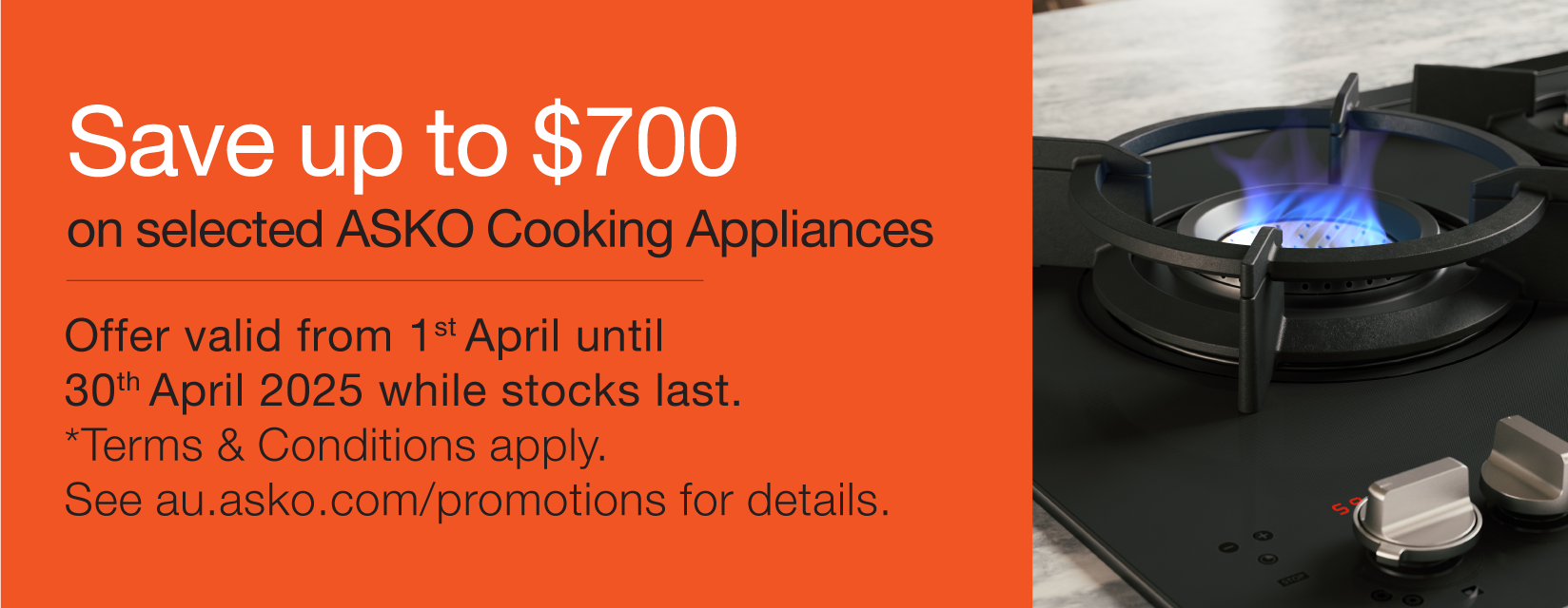 Save Up To $700 On Selected ASKO Cooking Appliances