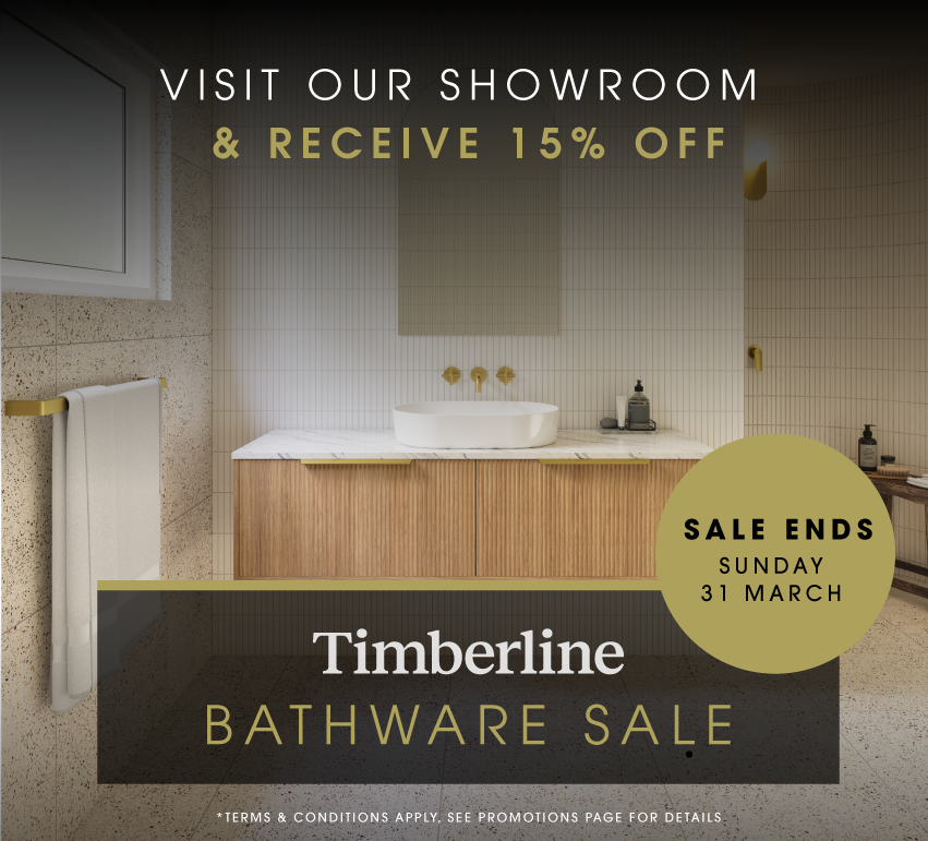 Save 15% On Timberline Bathware
