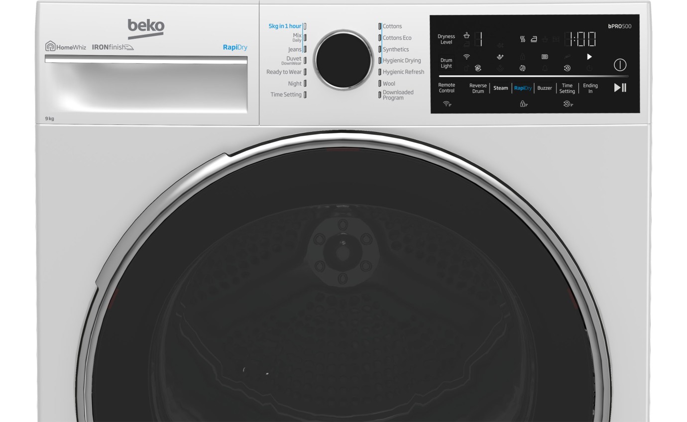 Beko 9kg Hybrid Heat Pump Dryer BDPB904HW