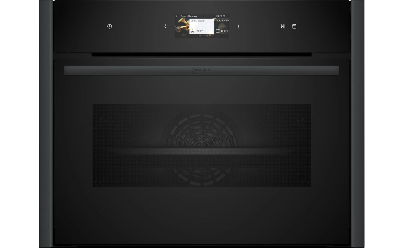 Neff 45cm N 90 Built-in Compact Oven with Steam Function (Anthracite Grey) C29FS31Y0AAG