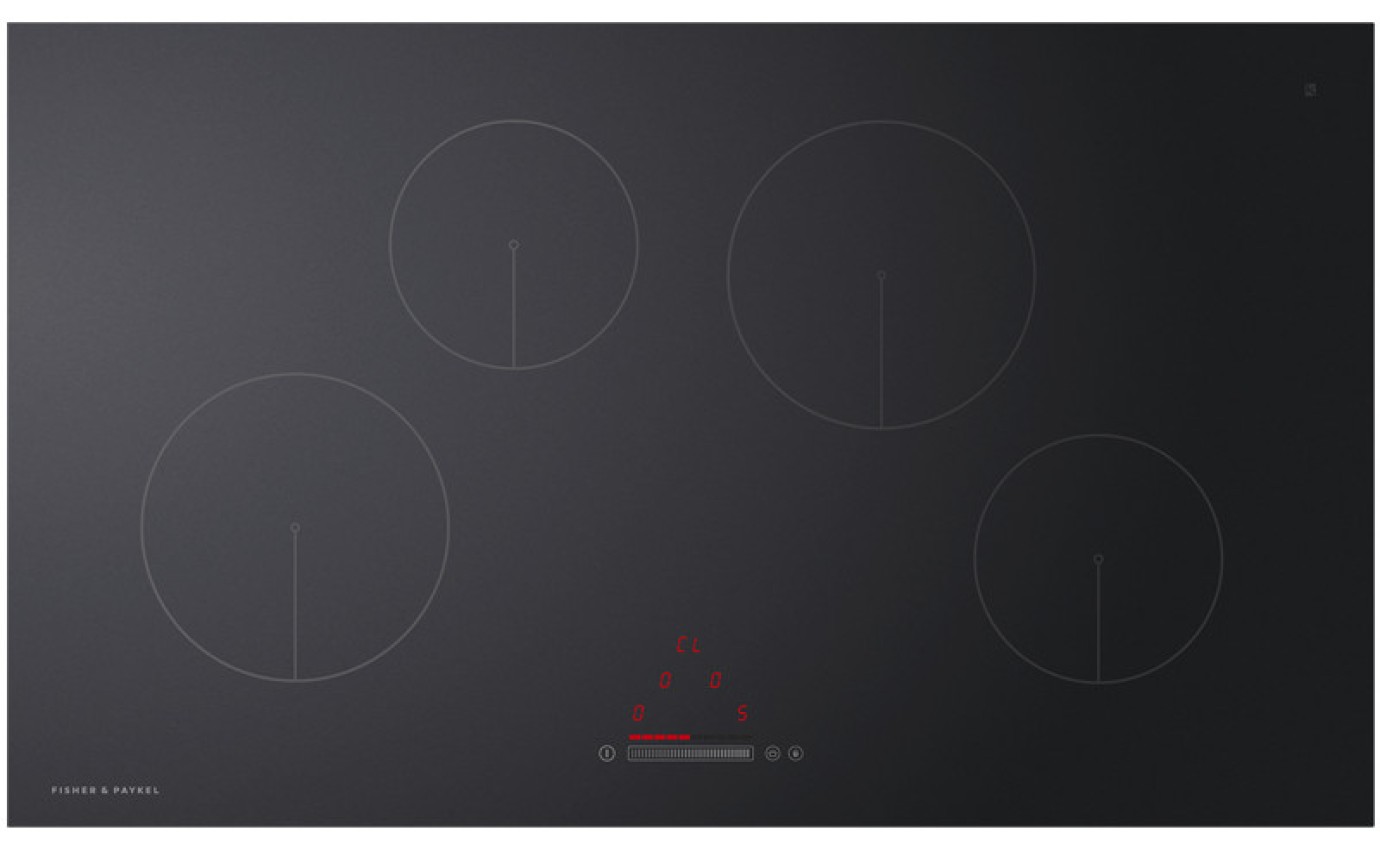 Fisher & Paykel 90cm Series 5 4 Zone Induction Cooktop, Low Current CI904CTPB1