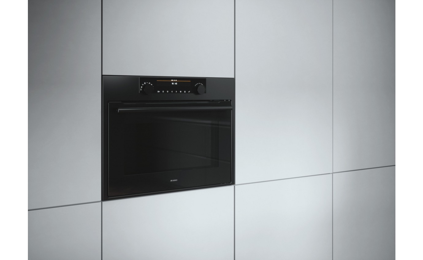 Asko 45cm Compact Combi Microwave Oven (Graphite Black) OCM8487A1