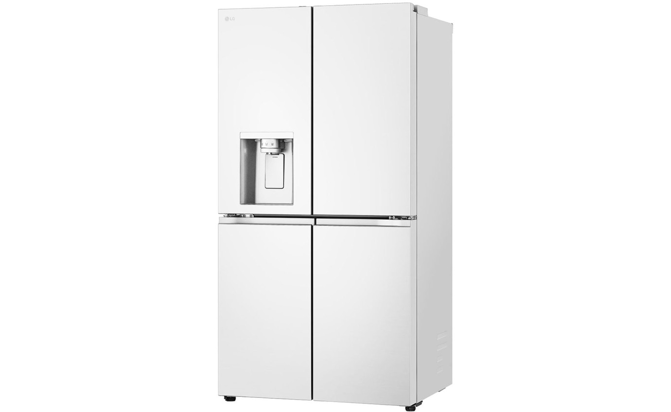 LG 637L Quad Door Fridge (Matte White) GFL700MWH