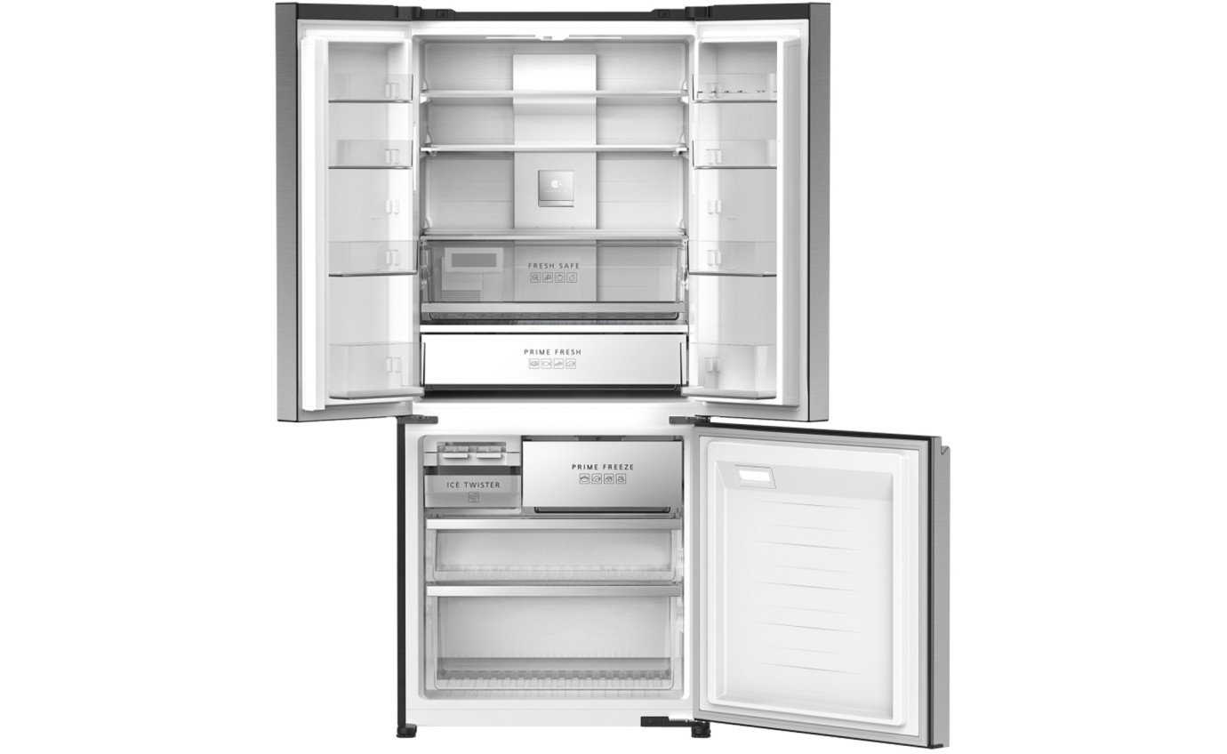 Panasonic 500L PRIME+ Edition French Door Fridge (Stainless Steel) NRCW530HVSA