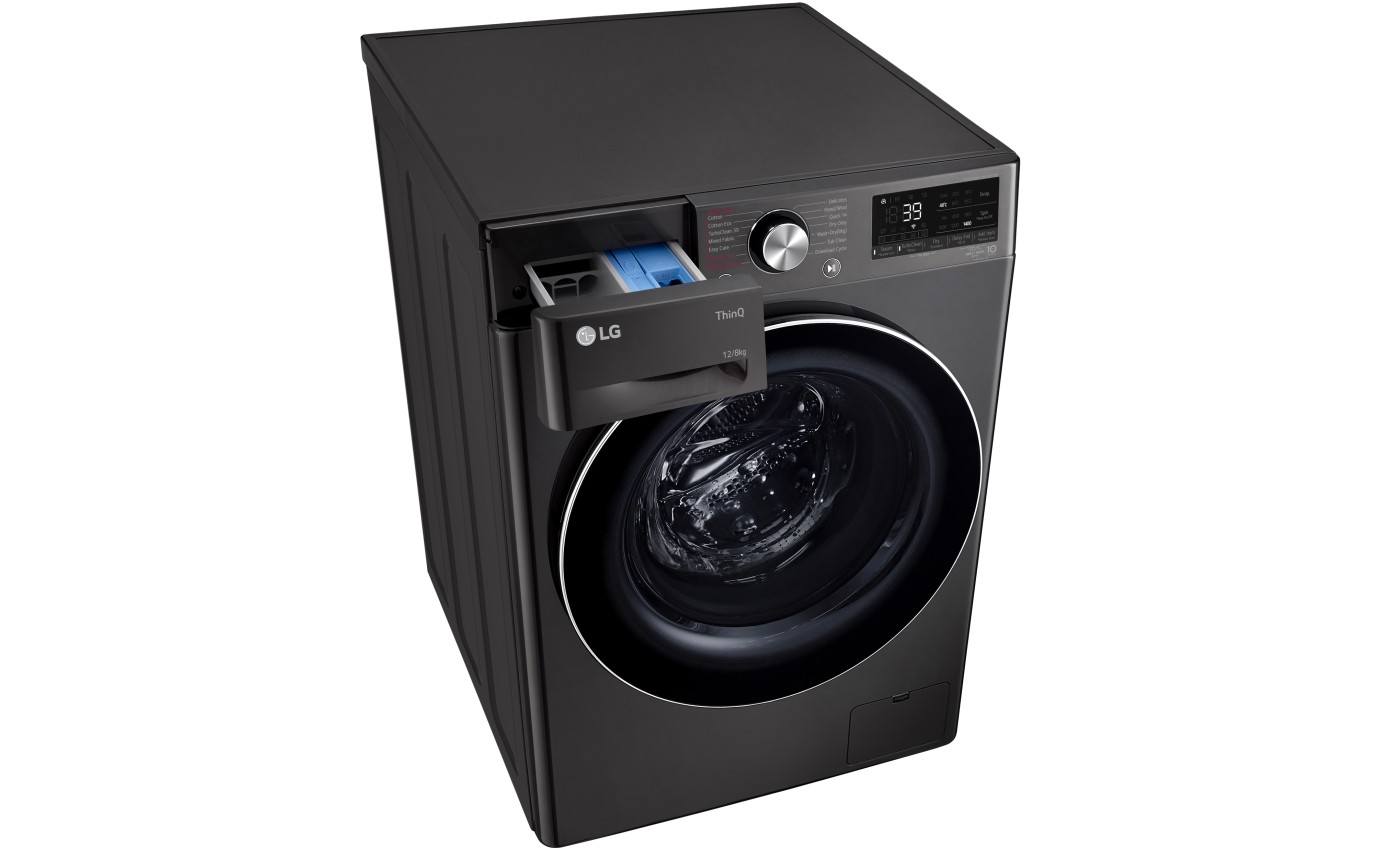 LG 12kg/8kg Front Load Washer Dryer Combo WVC91412B