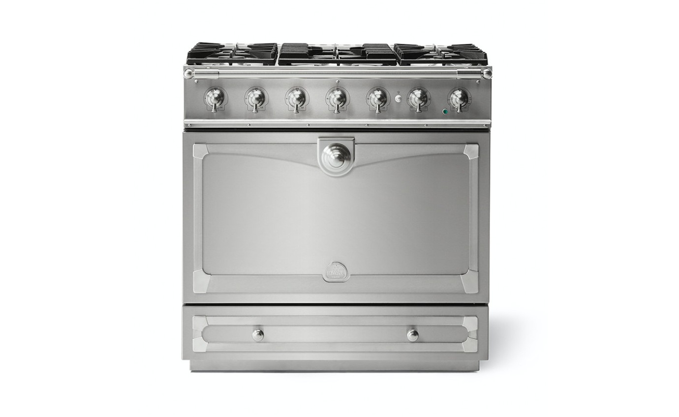 La Cornue 90cm CornuFé Albertine Dual Fuel Range Cooker ALB90DFSSN