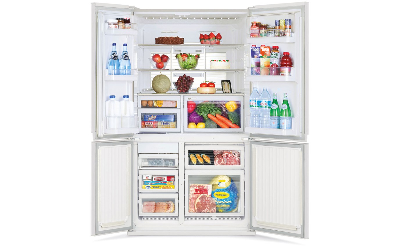 Mitsubishi 580L French Door Fridge (Glacier White) MRLA580ERGWHA