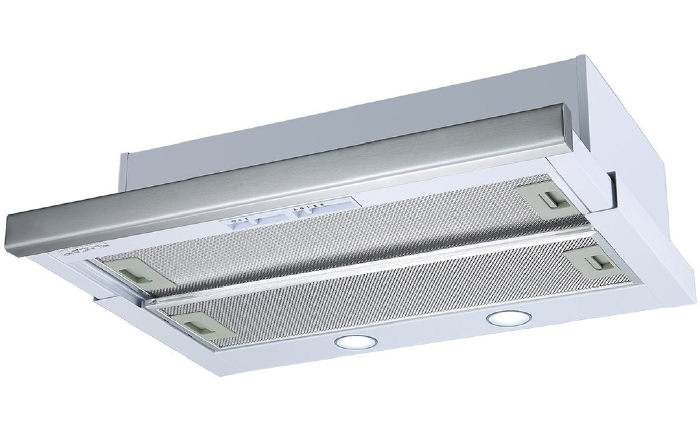 Beko 60cm Stainless Steel Telescopic Rangehood BRH60TW