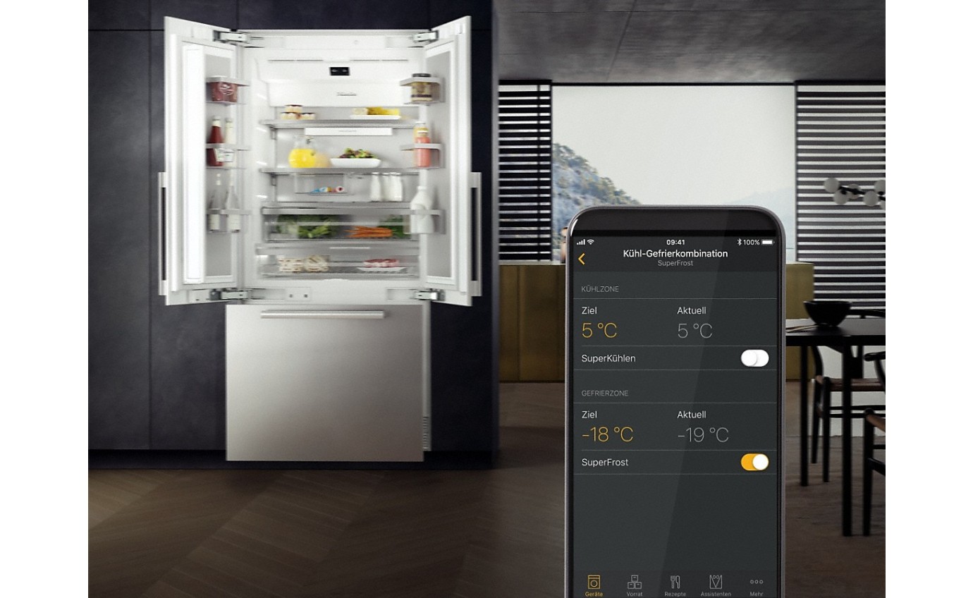 Miele 633L MasterCool Integrated French Door Fridge KF2981VI