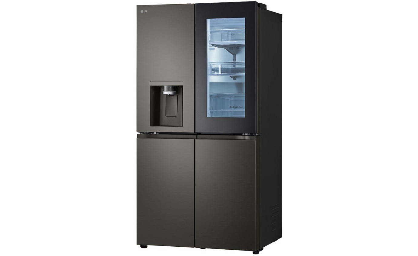 LG 642L French Door Fridge (Black Stainless Steel) GFV700BSLC