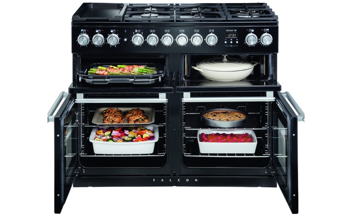 Falcon 110cm Dual Fuel Range Cooker NEXSE110DFSSCH