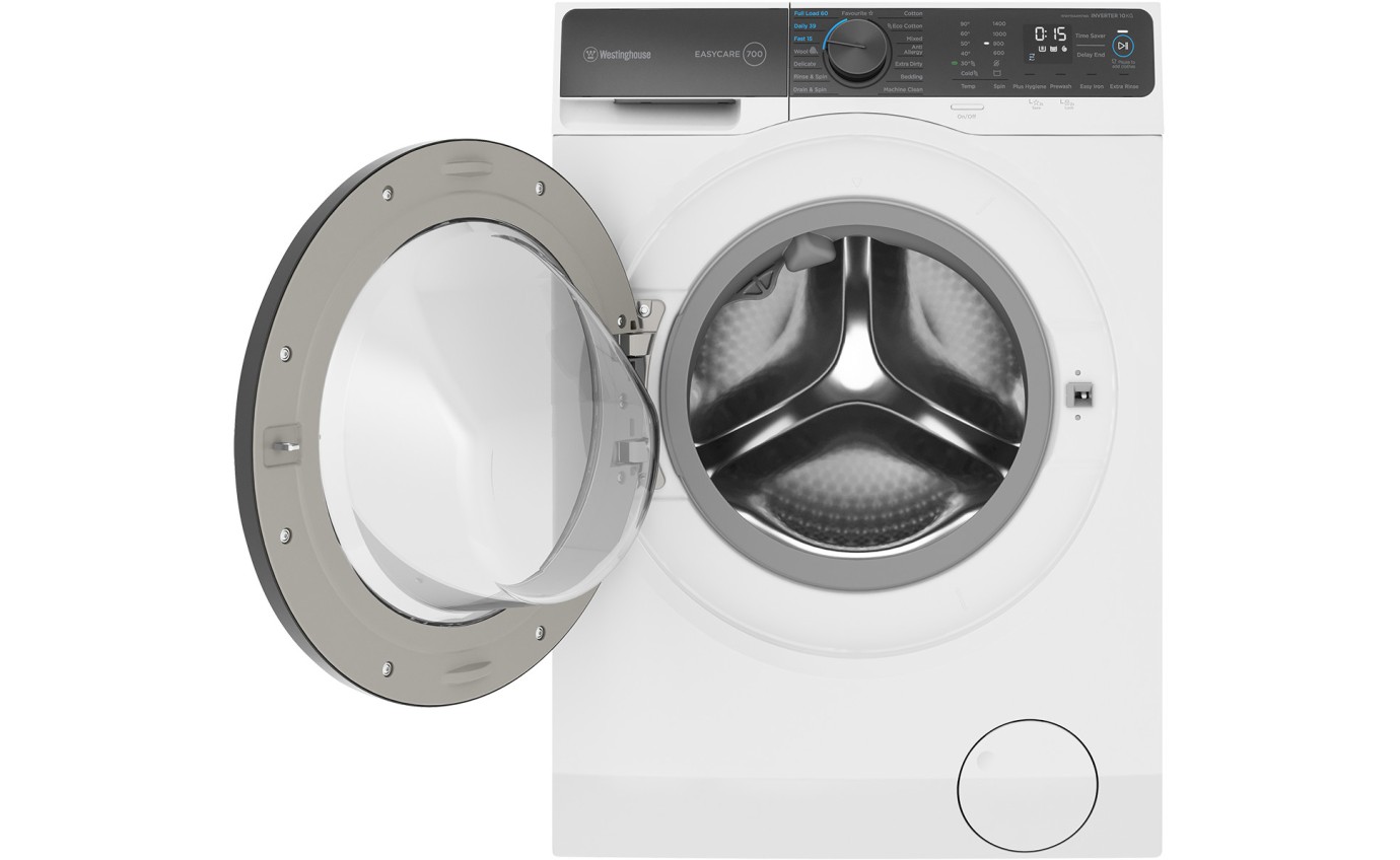Westinghouse 10kg Front Load Washing Machine WWF1044M7WA