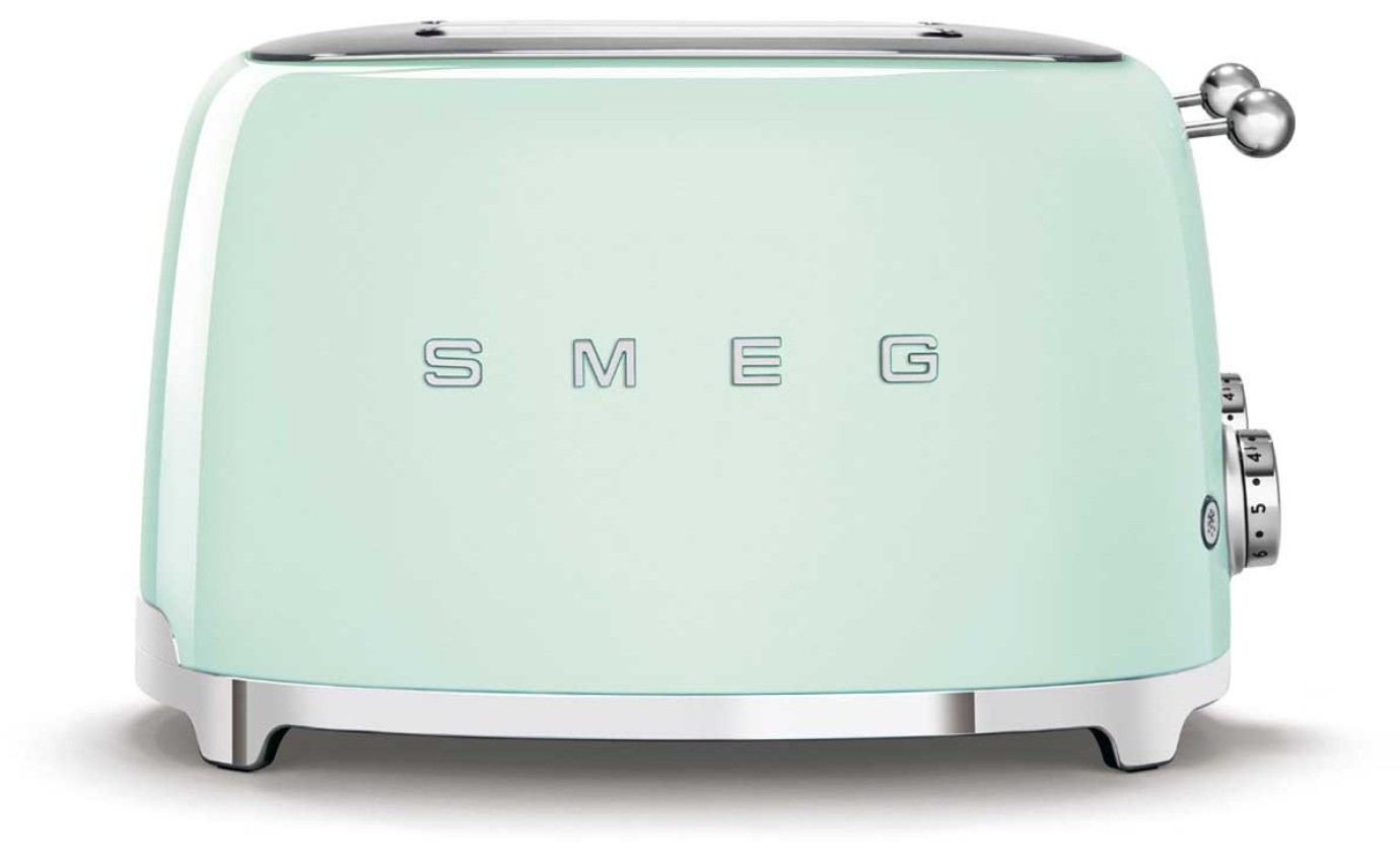 Smeg 50s Retro Style 4 Slice Toaster (Pastel Green) TSF03PGAU