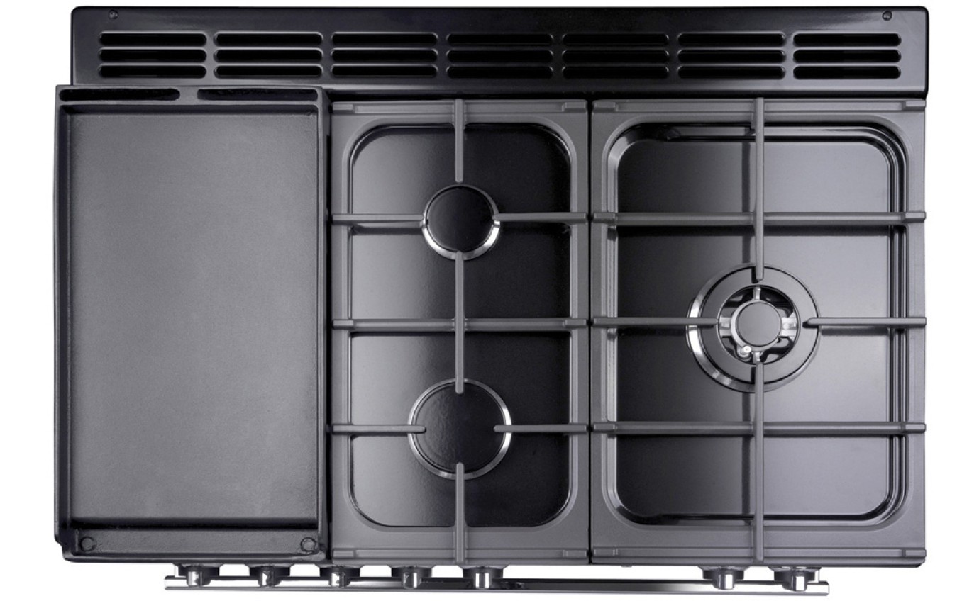 Falcon 90cm Dual Fuel Upright Cooker PROP90FXDFSSCH