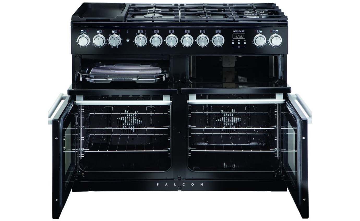 Falcon 110cm Dual Fuel Range Cooker NEXSE110DFSSCH
