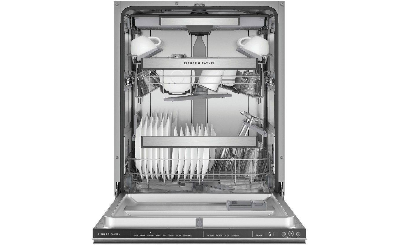 Fisher & Paykel Series 9, Contemporary Tall Built-under Dishwasher DW60UNT4X2