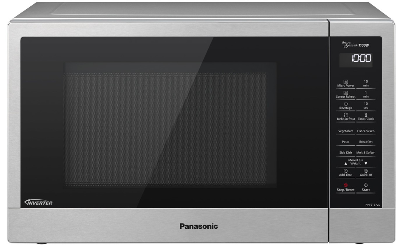 Panasonic 32L 1100W Inverter Sensor Microwave Oven (Stainless Steel) NNST67JSQPQ
