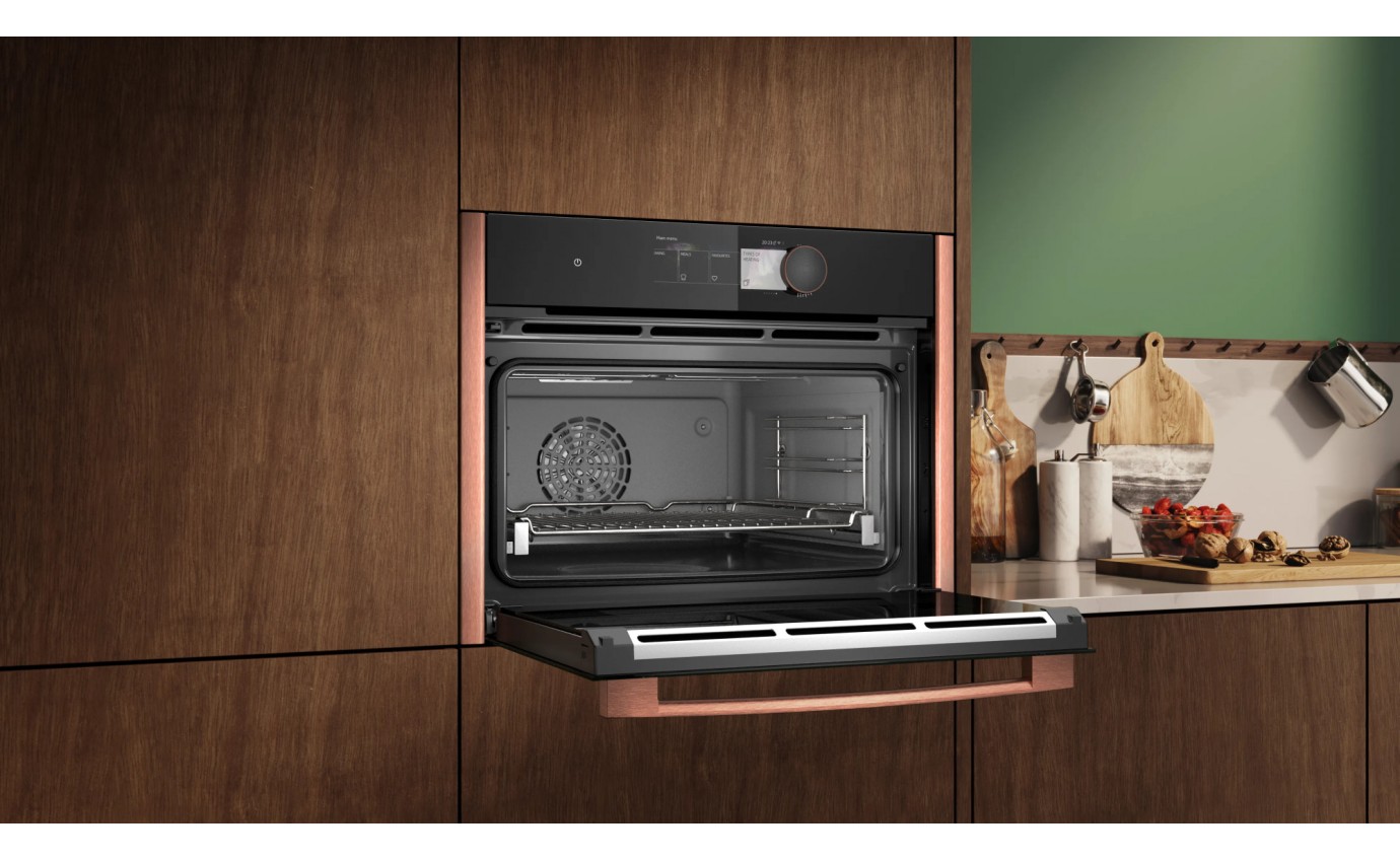 Neff 45cm N 90 Built-in Compact Oven with Steam Function (Deep Black) C29FY5CY0DB