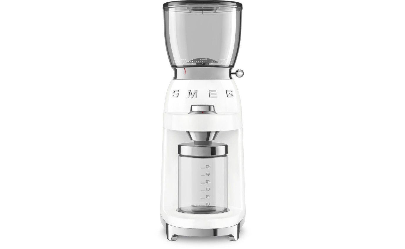 Smeg 50s Retro Style Coffee Grinder (White) CGF01WHAU