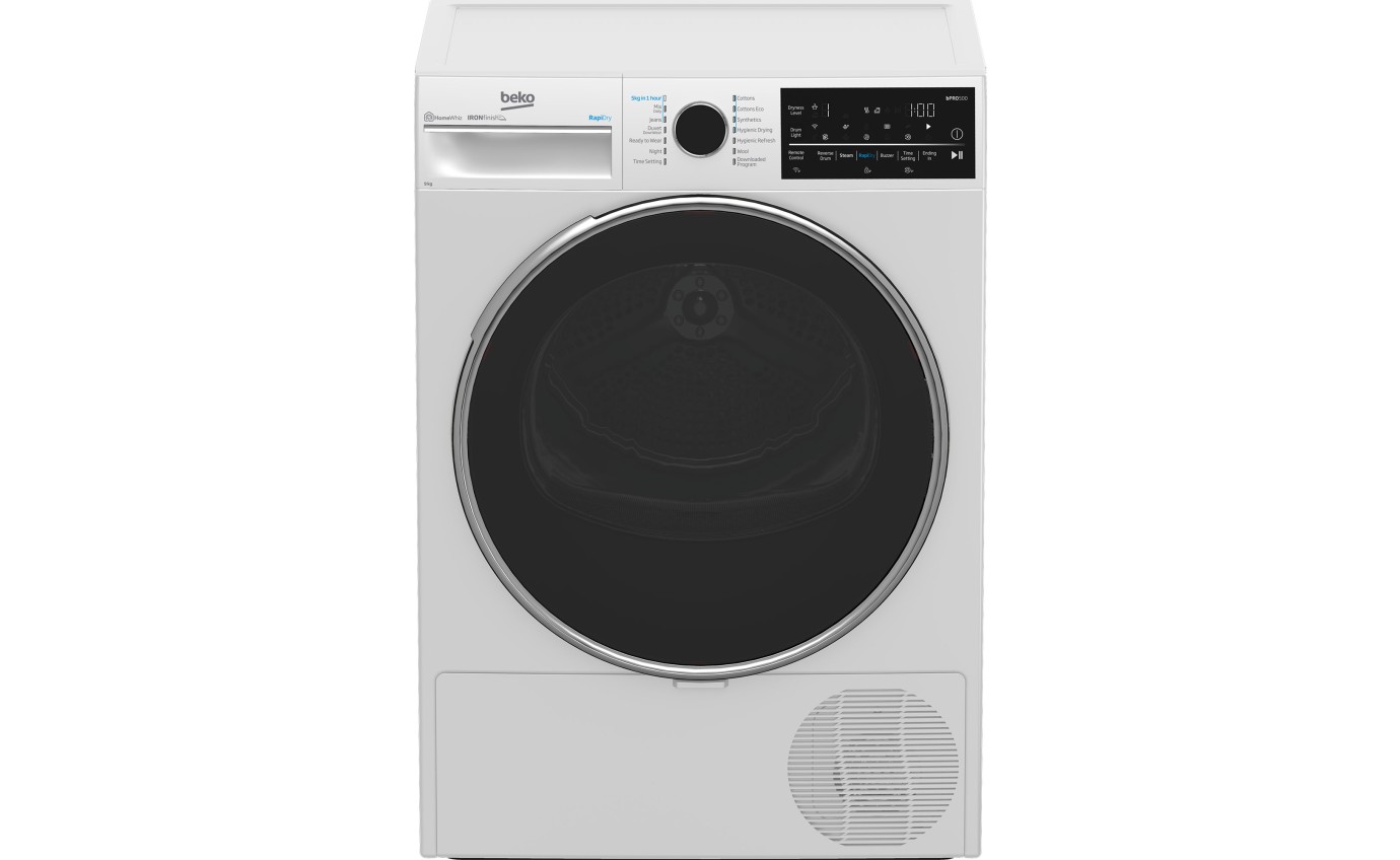 Beko 9kg Hybrid Heat Pump Dryer BDPB904HW