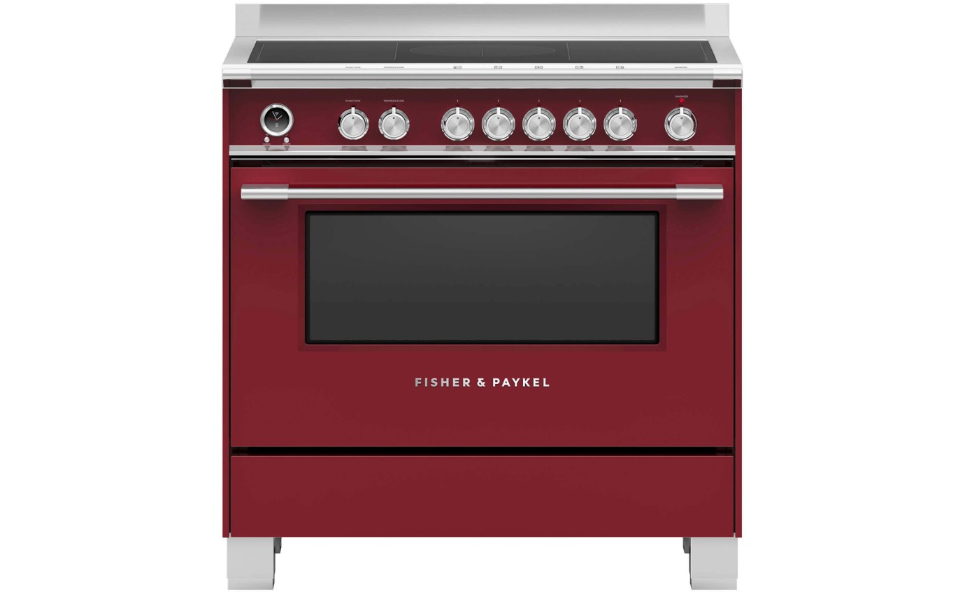 Fisher & Paykel 90cm Series 9 Classic 5 Zone Induction Pyrolytic Cooker, 2 SmartZones OR90SCI6R1