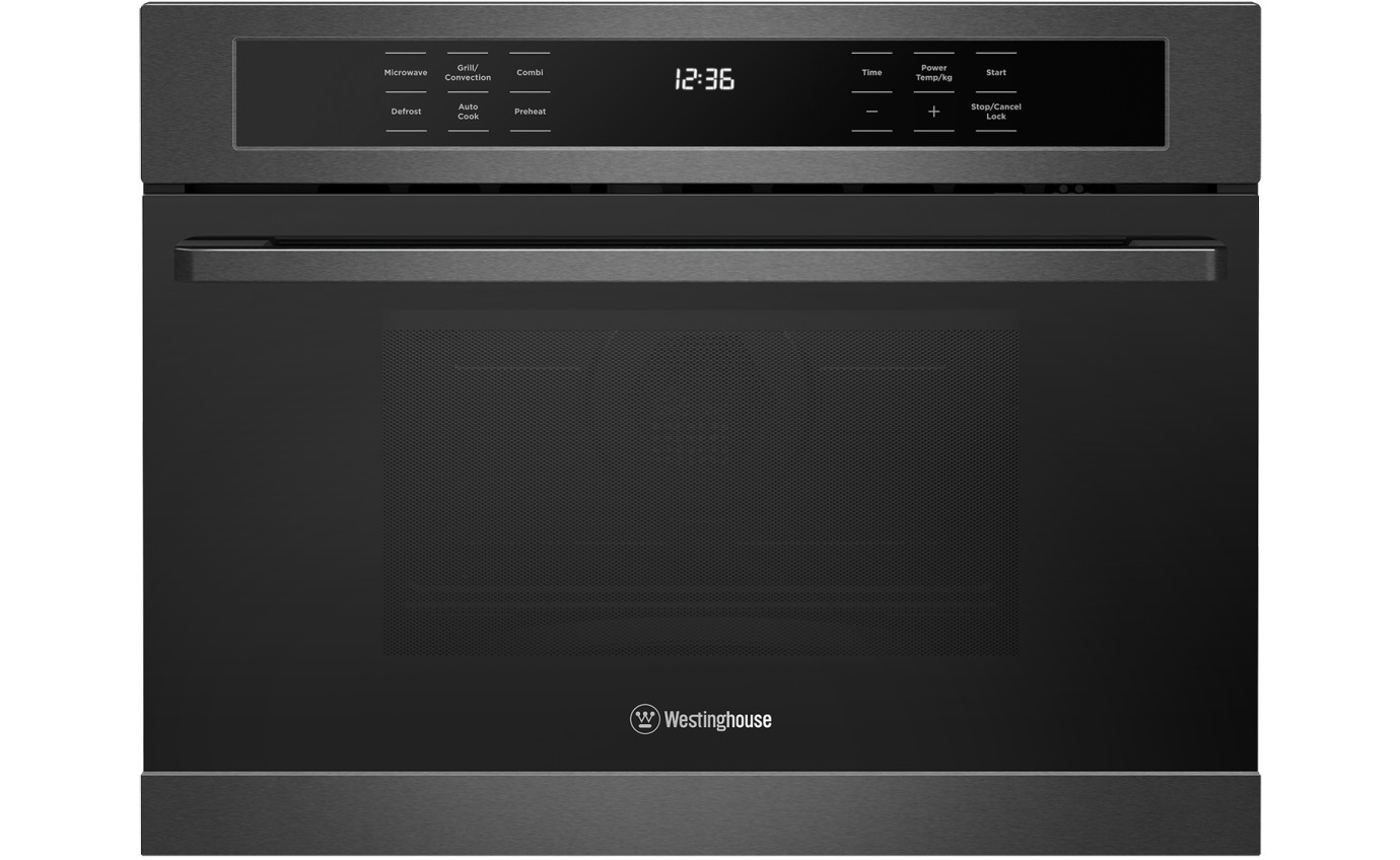 Westinghouse 44L Combination Built-in Microwave Oven (Dark Stainless Steel) WMB4425DSC