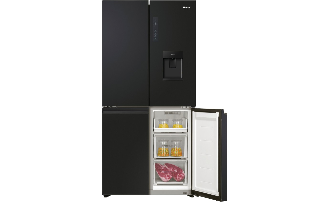 Haier 507L Quad Door Fridge (Black) HRF580YPC