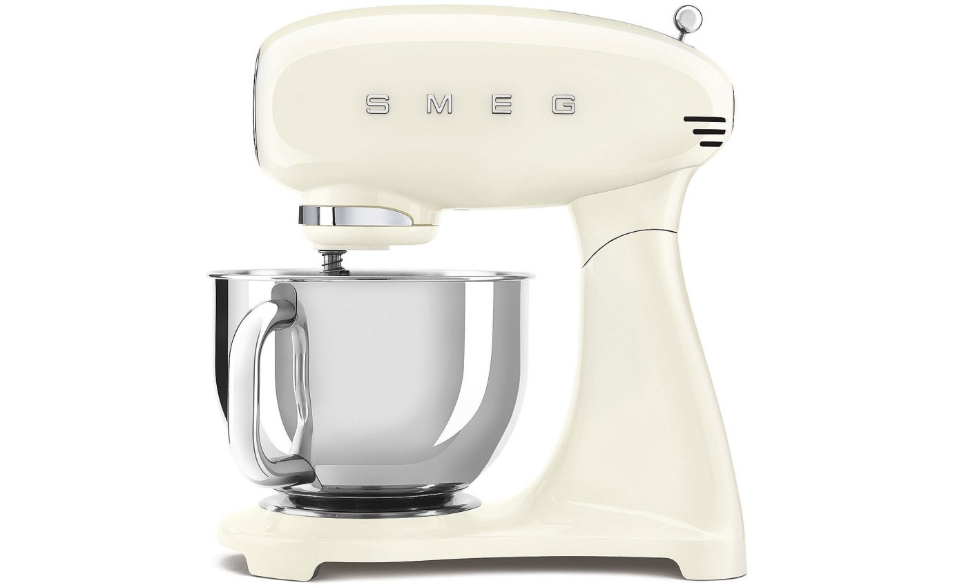 Smeg 50s Retro Style Stand Mixer (Cream) SMF03CRAU