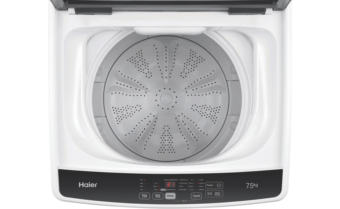 Haier 7.5kg Top Load Washing Machine HWT75AA1