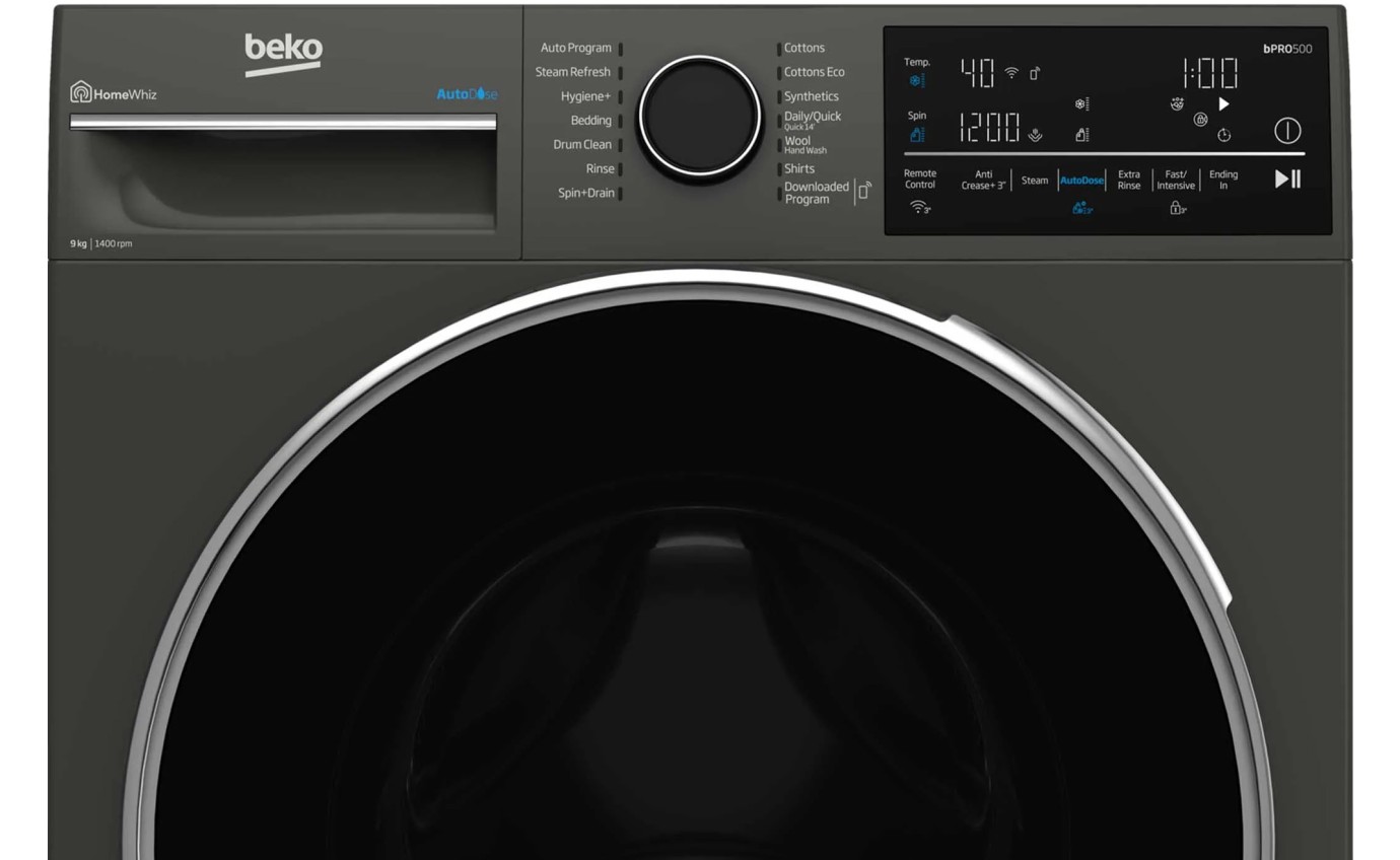 Beko 9kg Front Load Washing Machine BFLB904ADG