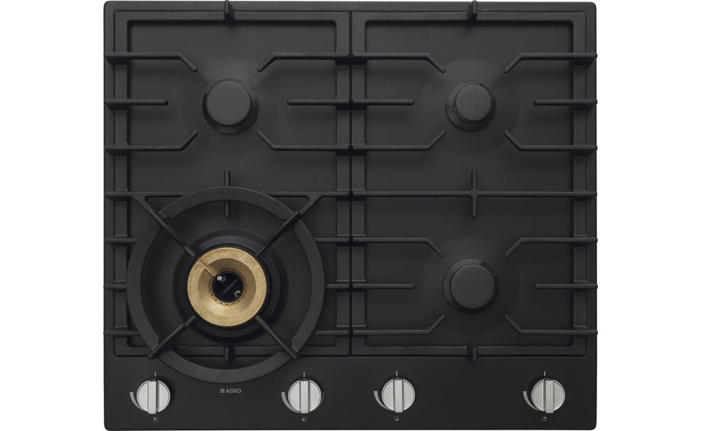 Asko 60cm Gas on Glass Cooktop HG1666AD