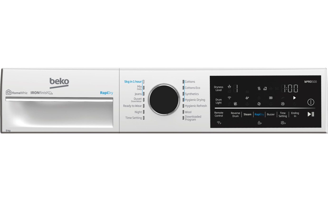 Beko 9kg Hybrid Heat Pump Dryer BDPB904HW