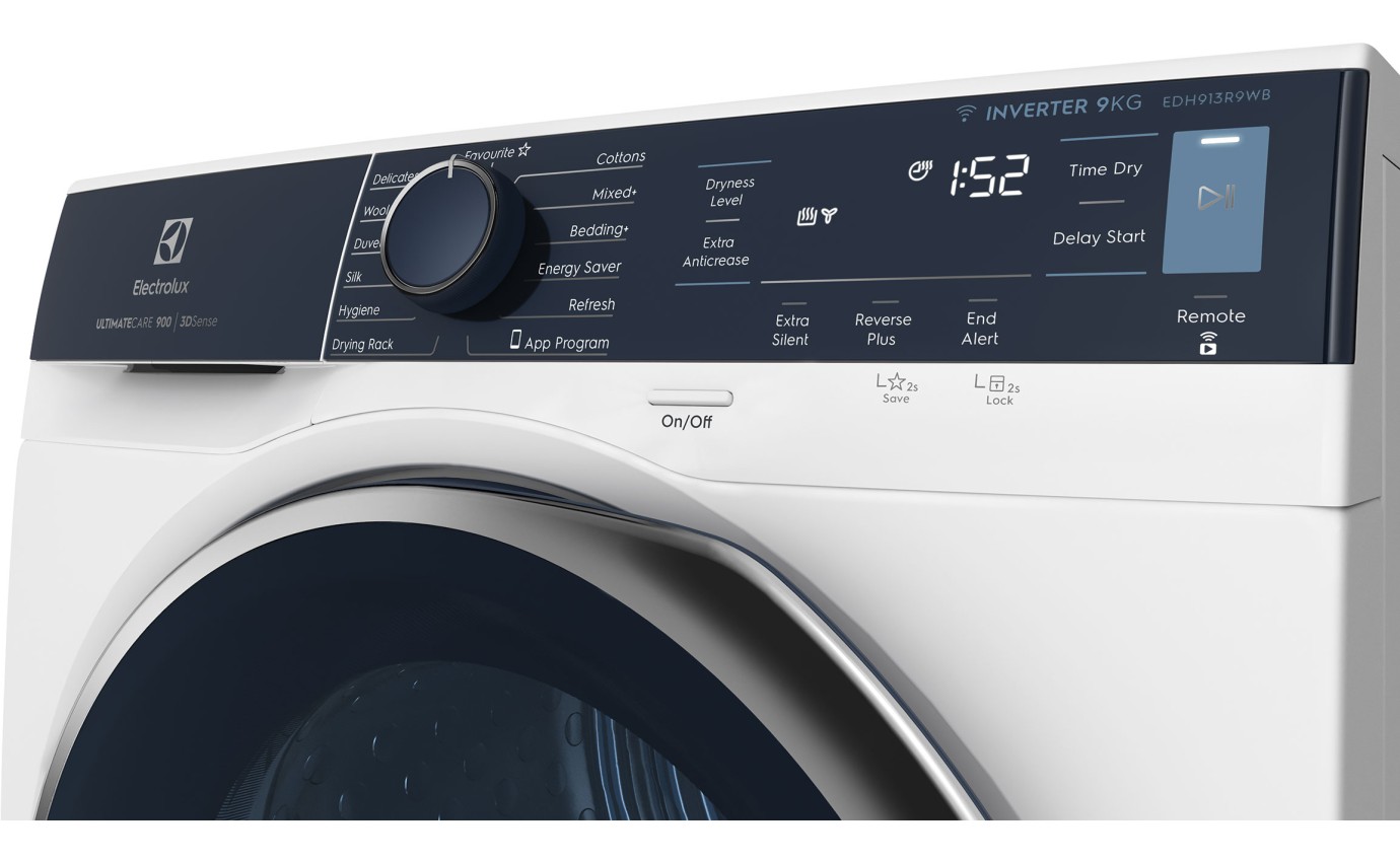 Electrolux 9kg UltimateCare Heat Pump Dryer EDH913R9WB