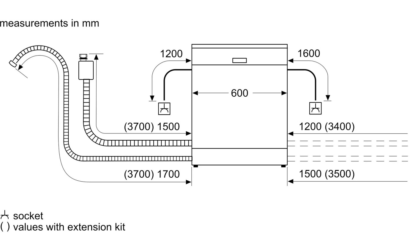 Siemens iQ500 Fully-Integrated Dishwasher SN65HX01CA