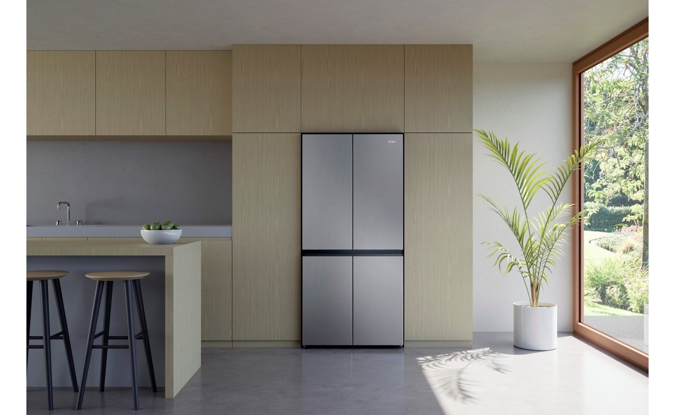 Haier 463L Quad Door Fridge (Satina) HRF530YS