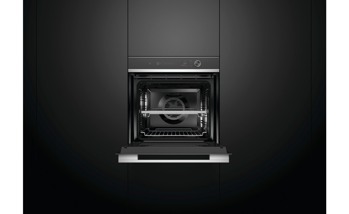 Fisher & Paykel 60cm Series 7 Contemporary Pyrolytic Oven, 16 Function OB60SD16PLX1