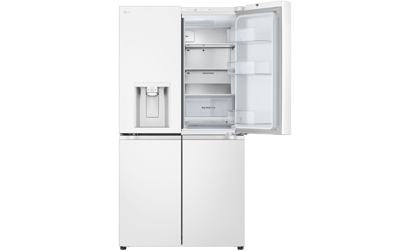 LG 637L Quad Door Fridge (Matte White) GFL700MWH
