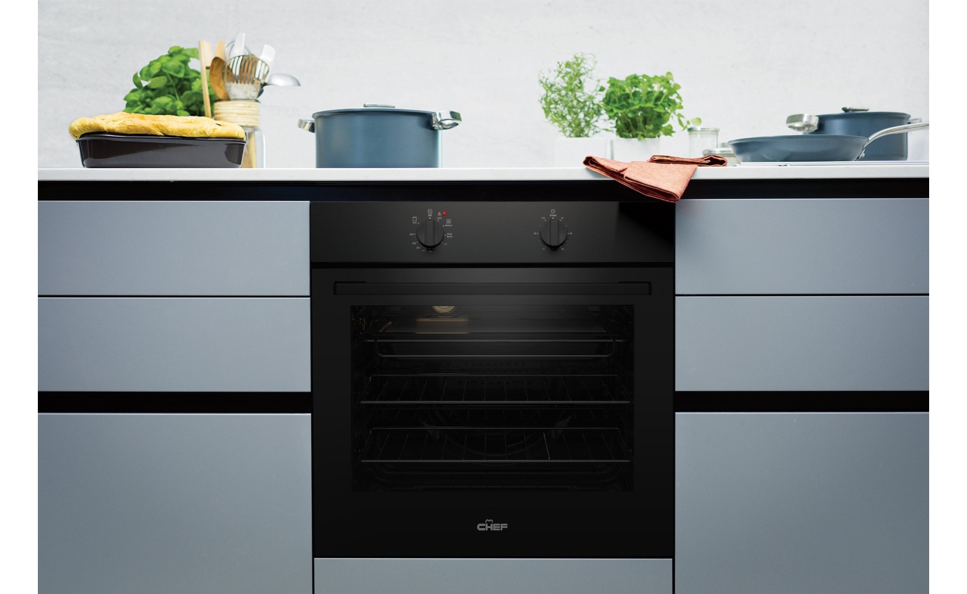 Chef 60cm Fan Forced Oven CVE612DB