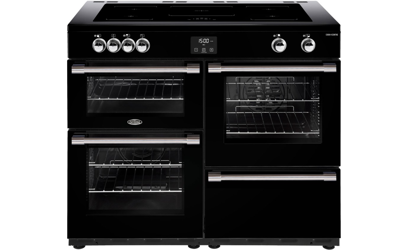 Belling 900mm cookcentre deluxe induction range cooker top