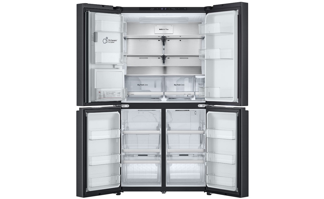 LG 636L French Door Fridge (Matte Black) GFLN700MBL