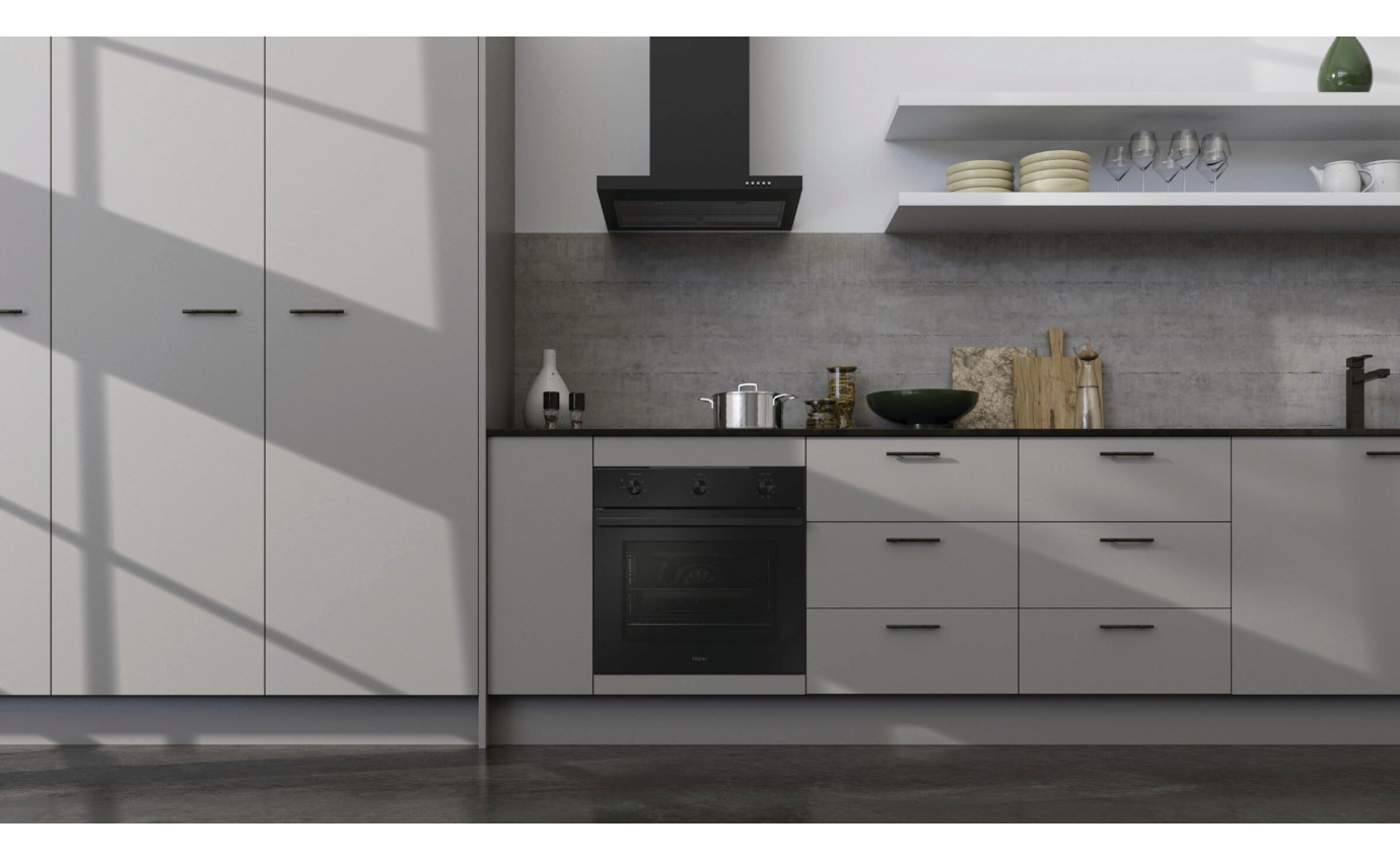 Haier 60cm Built-in Oven (Black) HWO60S7MB4